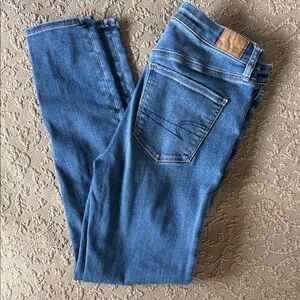 American eagle high rise skinny jeans